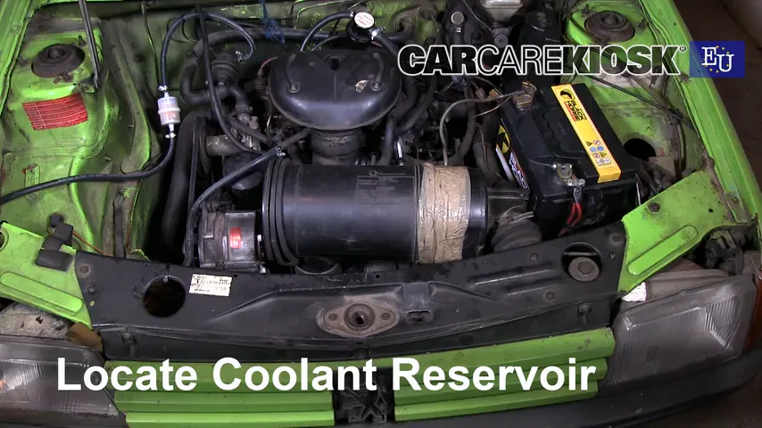 1986 Peugeot 205 GL 1.1L 4 Cyl. Coolant (Antifreeze)